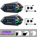 Y12 Pro Bluetooth 5.4 Motorcycle Helmet Intercom Headset 500M