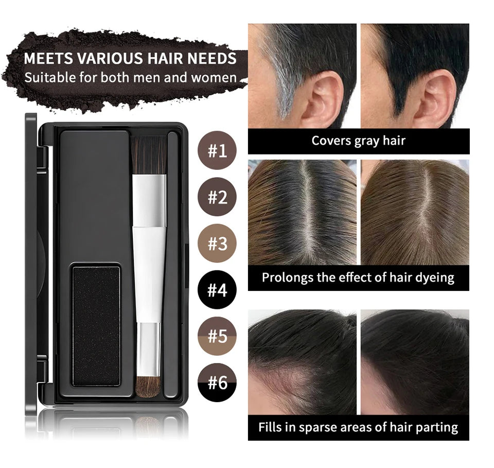 Waterproof Hairline and Root Concealer Powder Palette