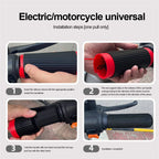 Anti-Vibration Silicone Motorcycle Handlebar Grip Covers