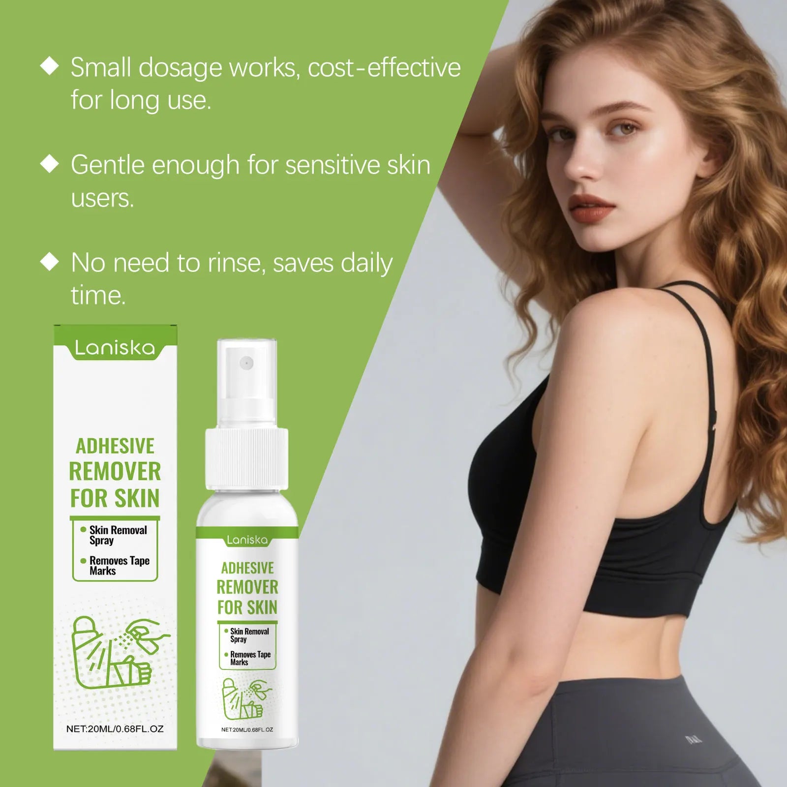 Gentle Adhesive Remover Spray for Skin and Tape Residue - 6