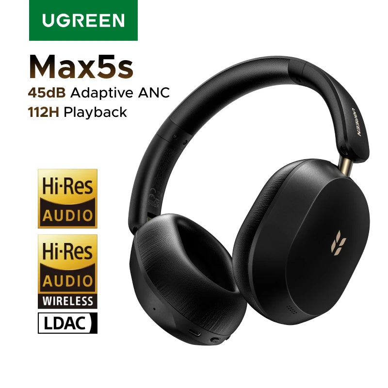 Wireless Noise-Canceling Over-Ear Headphones
