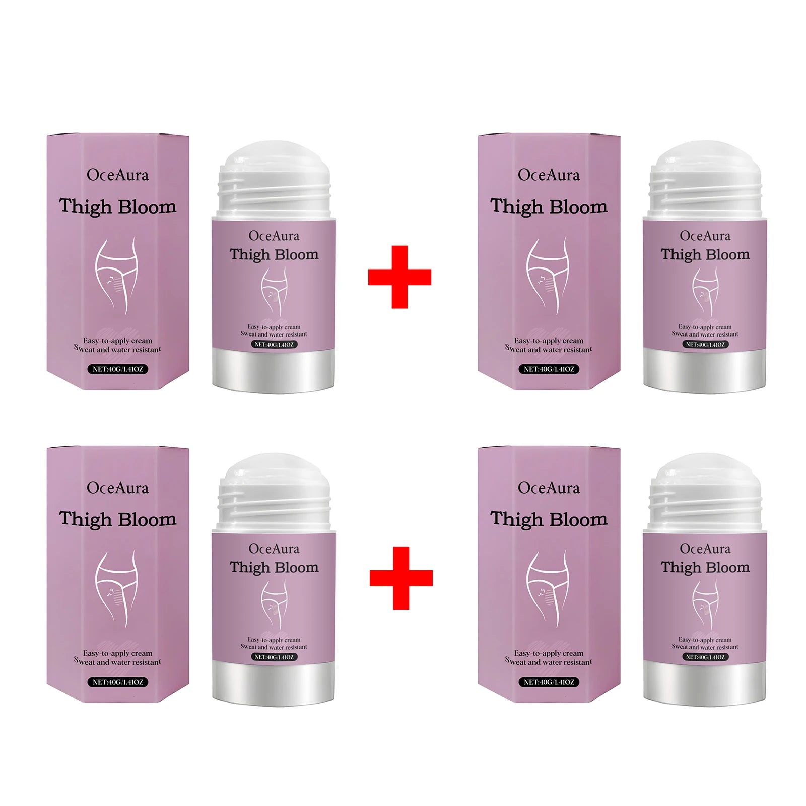 Anti-Chafe Thigh Balm Stick for Skin Protection - 15