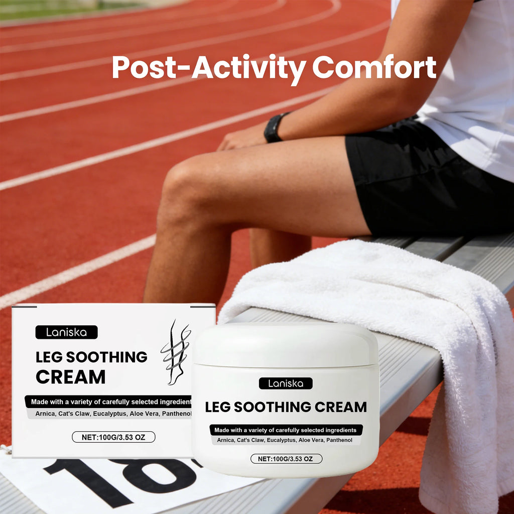 Soothing Leg Massage Cream for Muscle Relaxation