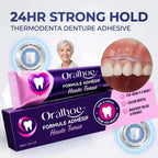 Silicone Denture Reline Cushion and Stabilizing Gel