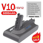 High-Capacity Replacement Battery for Cordless Vacuum Cleaners