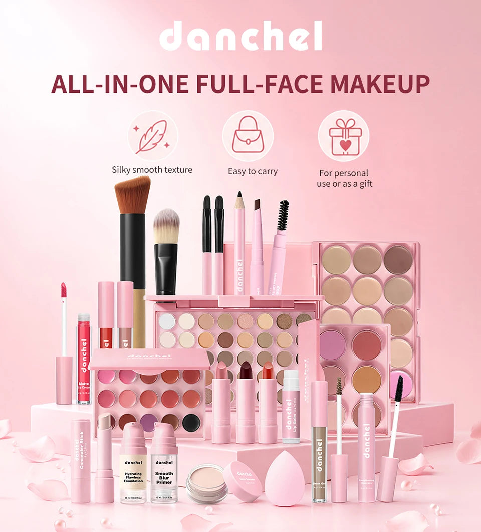 All-in-One Professional Makeup Set with Case