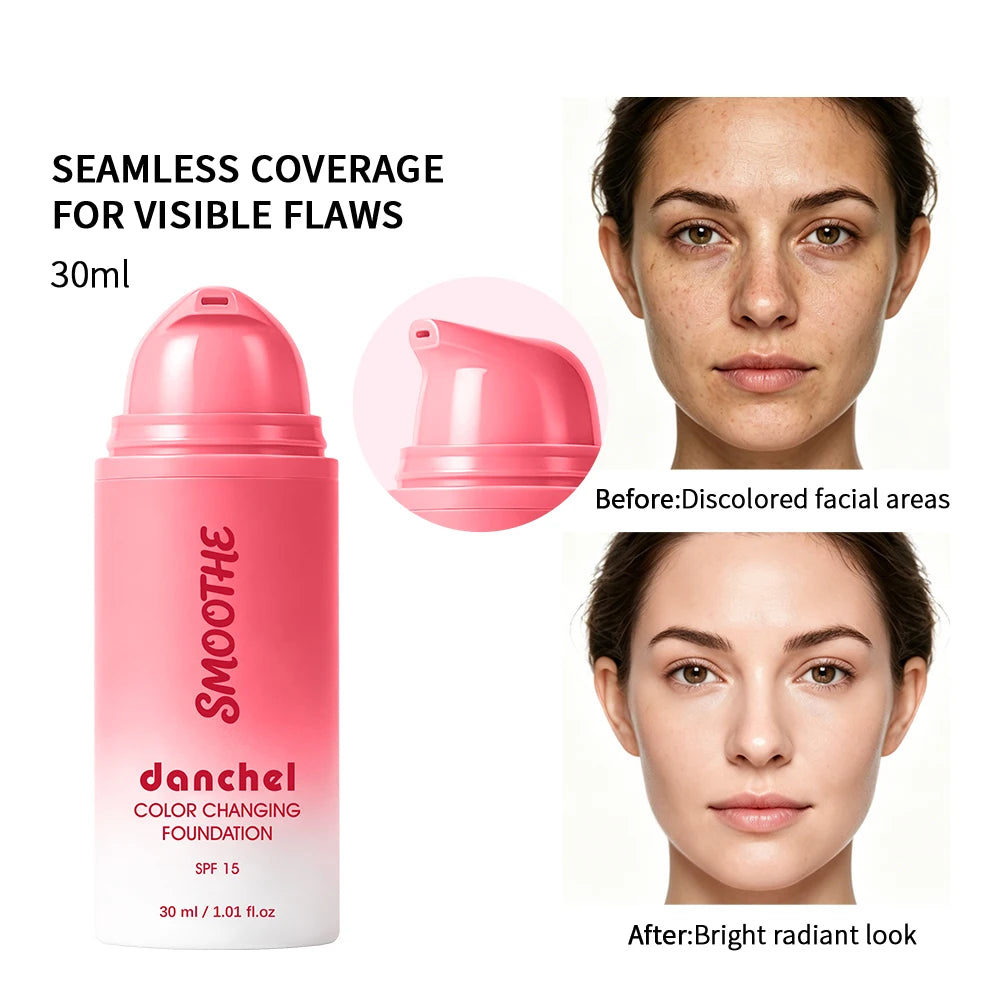 Color-Changing Foundation for Flawless Skin Tone