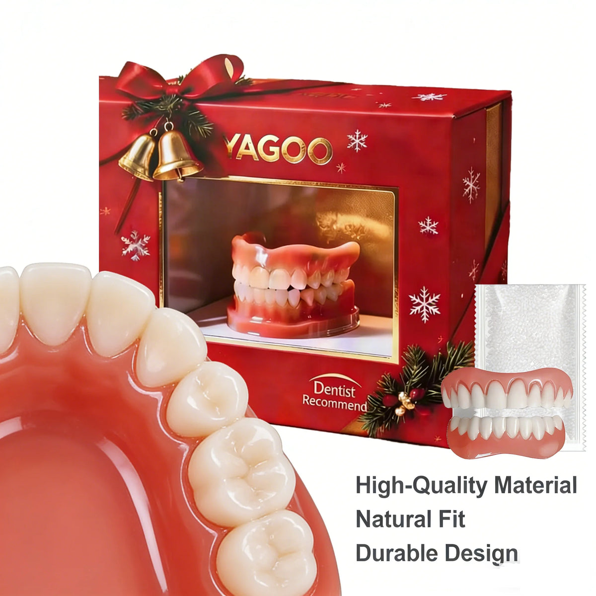 Silicone Dental Veneer Set for Natural Looking Smile