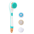 Electric Rechargeable Long Handle Body Scrubbing Bath Brush