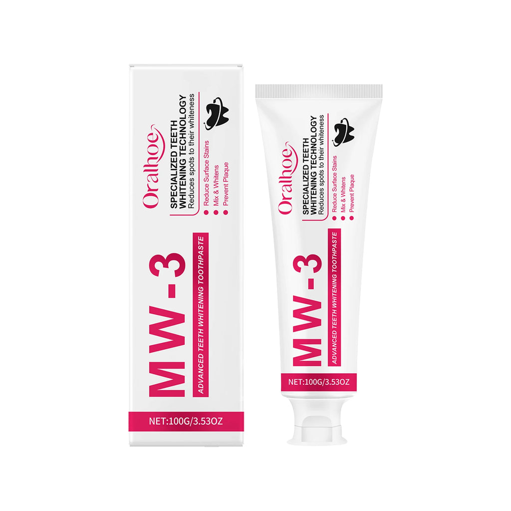 Teeth Whitening Toothpaste for Stain Removal and Fresh Breath