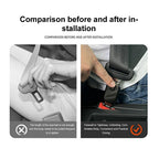 Car Seat Belt Buckle Extension Clip Metal Socket Plug Extender