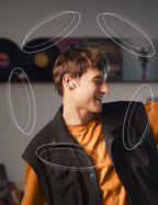 Adaptive Noise Cancelling Wireless Earbuds with LDAC Hi-Res Audio