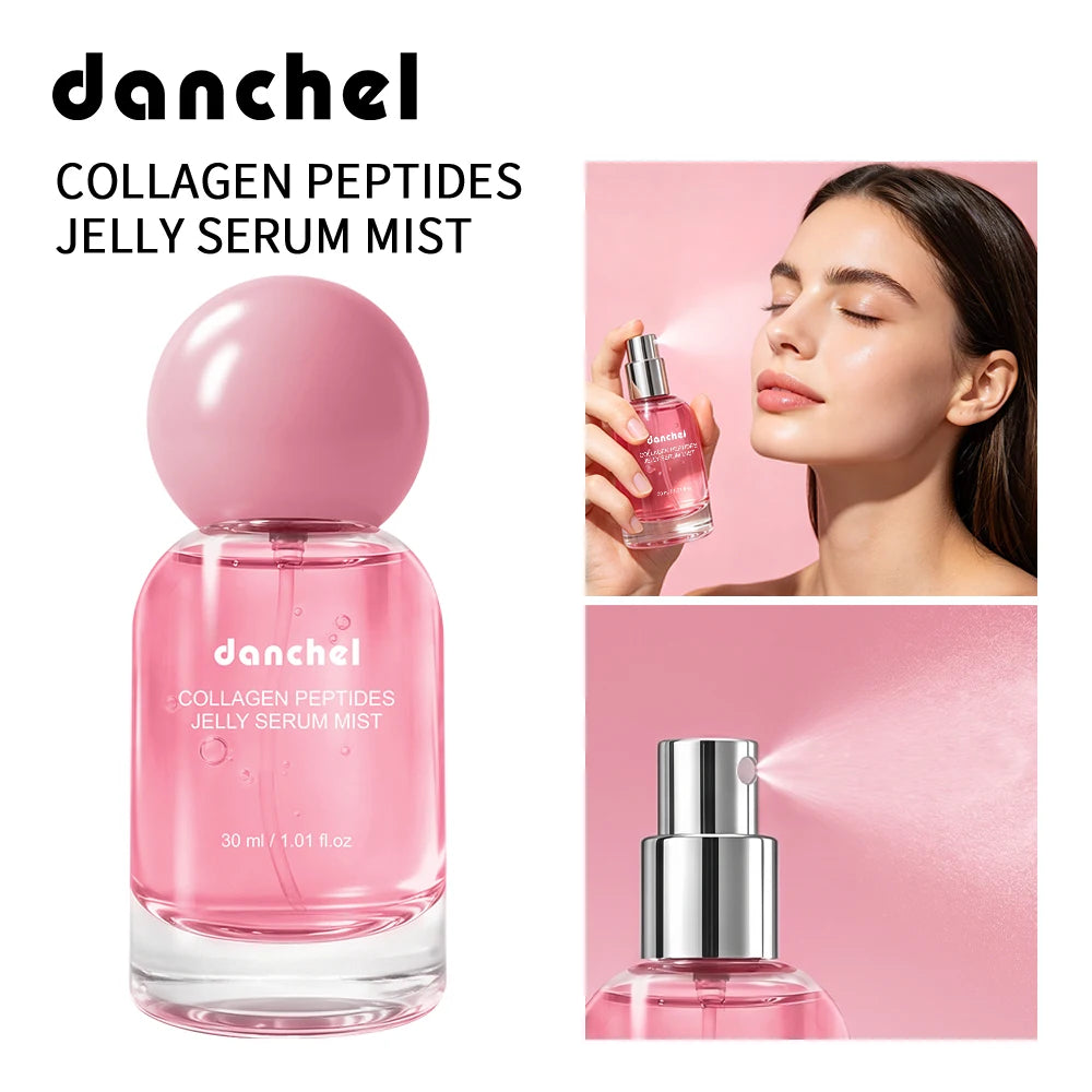 Collagen Peptides Jelly Serum Mist for Deep Facial Hydration
