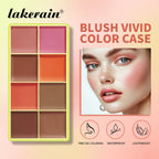 8-Color Cream Blush and Highlighter Makeup Palette