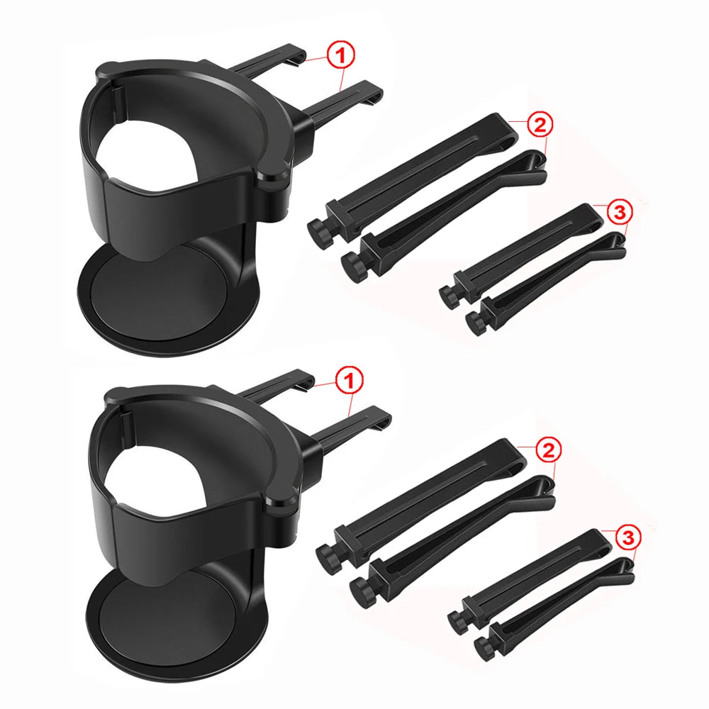 Car Air Vent Drink Cup Holder Plastic Water Bottle Rack Stand