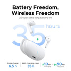 Wireless Bluetooth 6.0 TWS Earbuds with 35-Hour Battery Life