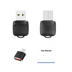 2-in-1 Wired to Wireless CarPlay and Android Auto Adapter Dongle