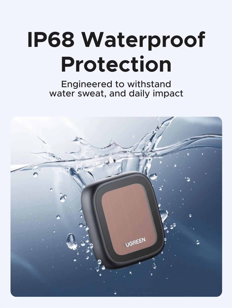 Solar Powered Bluetooth Item Tracker for Apple Find My - 10