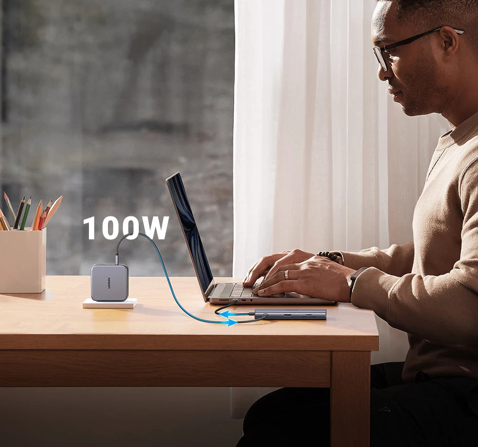 9-in-1 USB-C Hub with 4K 60Hz HDMI and 10Gbps Data Transfer - 18