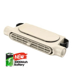 3 Speed Rechargeable Car Seat Cooling Fan with 3000mAh Battery