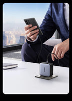 200W GaN Fast Wall Charger for Laptops and Smartphones