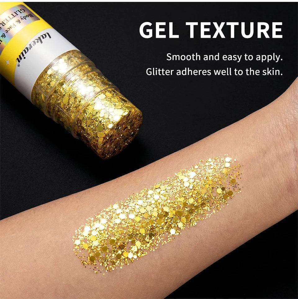 Glitter Highlighter Stick for Face Body and Hair - 14
