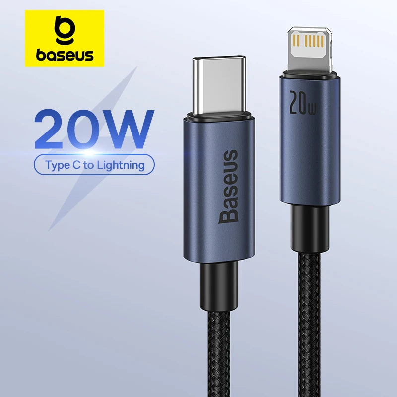 20W USB-C to Lightning Fast Charging Data Cable