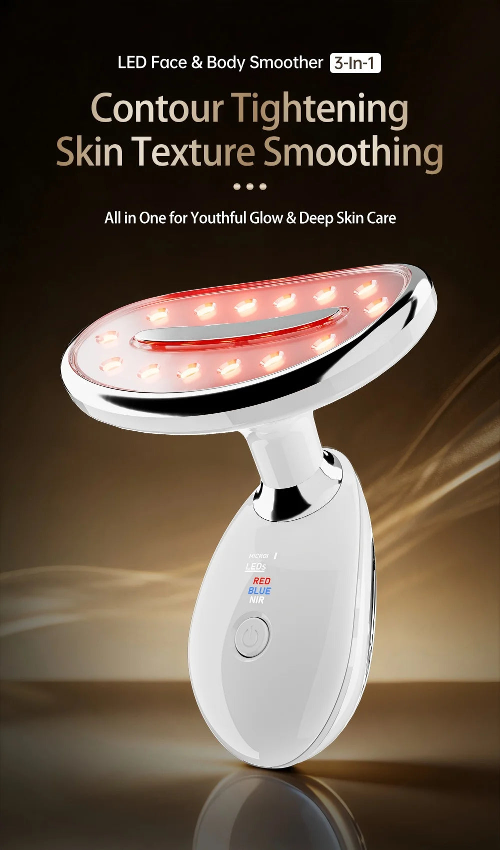 LED Facial and Body Sculpting Beauty Device