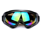 Unisex Windproof Anti Glare Motorcycle Riding and Ski Goggles