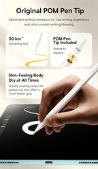 Magnetic Bluetooth Stylus Pen for iPad with Palm Rejection