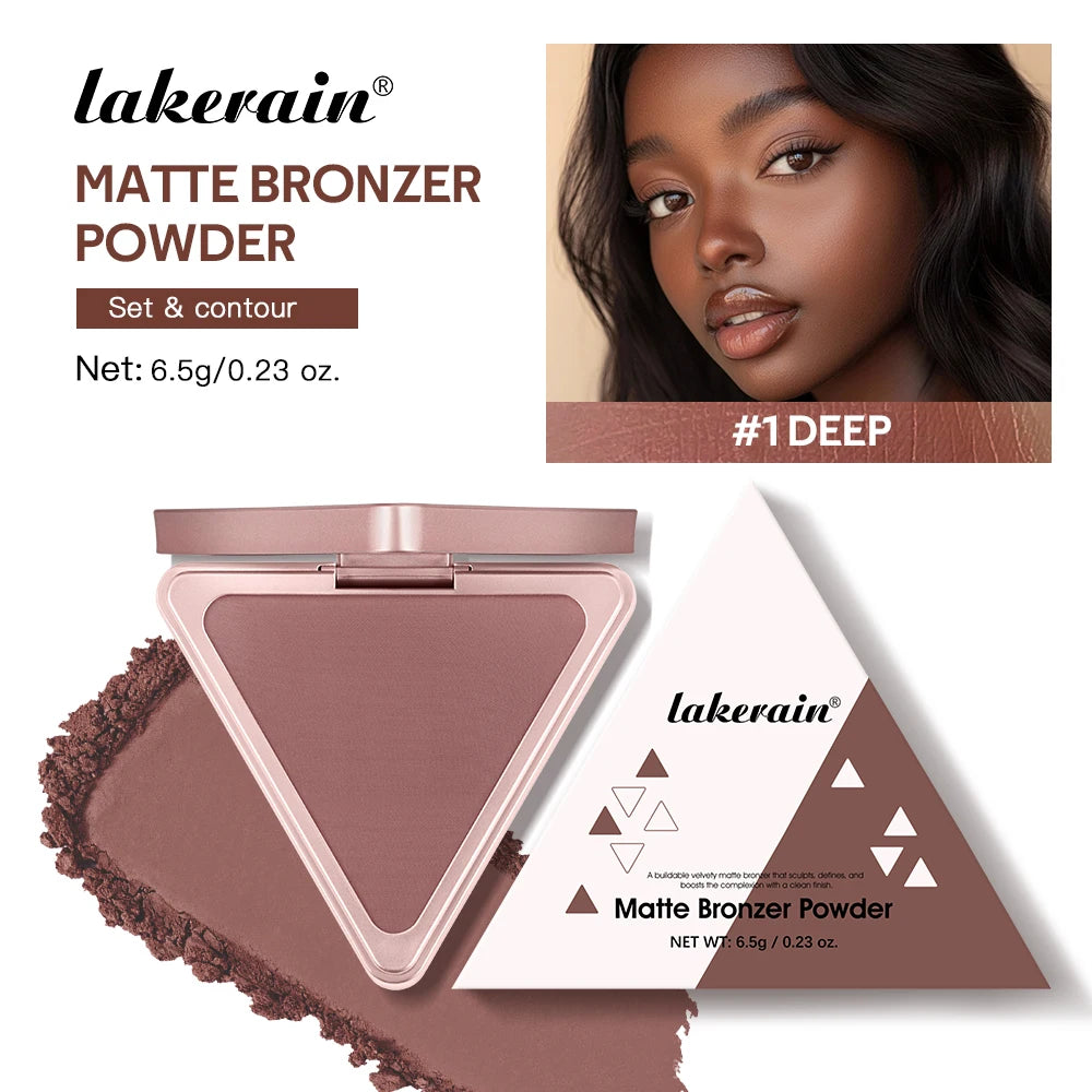 Matte Bronzer Powder for Face Contouring - 36