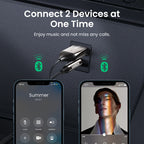 Bluetooth 5.3 Wireless Audio Receiver Adapter for Car AUX