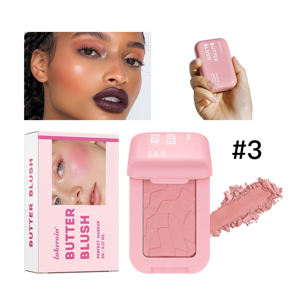 Long-Lasting Cream Butter Blush for Natural Cheek Color