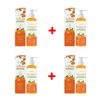Exfoliating Persimmon Body Wash for Odor Control