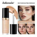 Full Coverage Waterproof Liquid Concealer and Sculpting Foundation