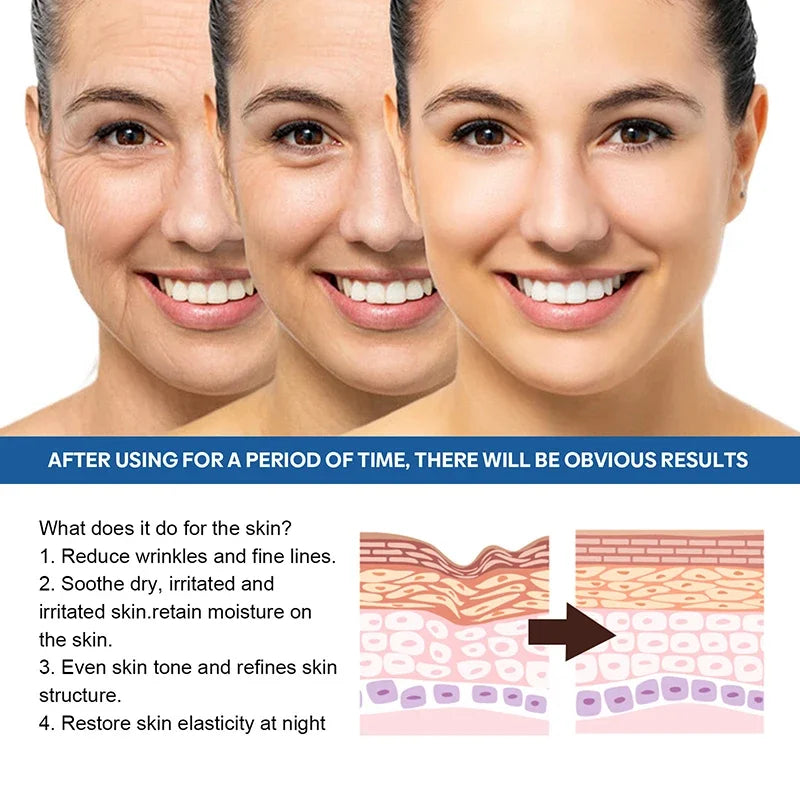 Anti-Wrinkle Moisturizing Face Cream for Firming and Lifting