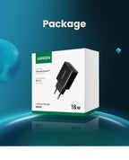 18W Quick Charge 3.0 USB Fast Wall Charger