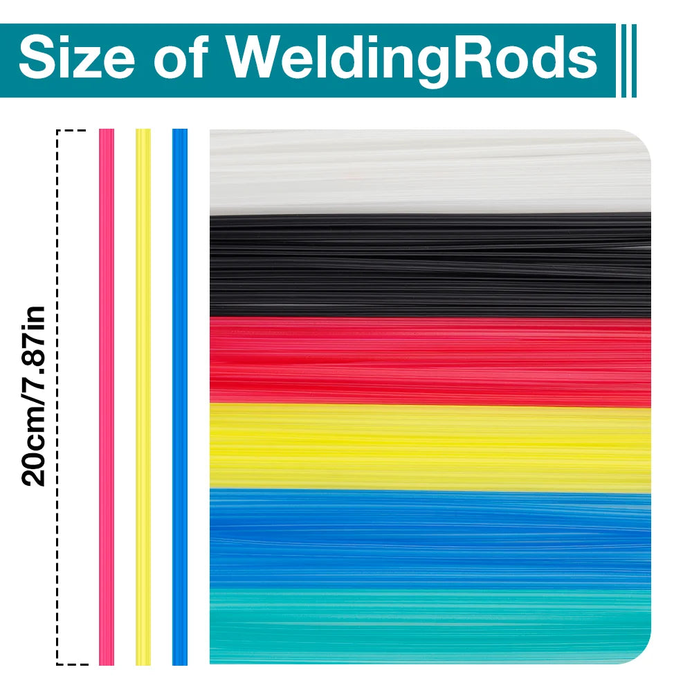 Universal Plastic Welding Rods for Repair Kits