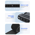 3 Speed USB Powered Car Seat Back Cooling Fan for Headrest