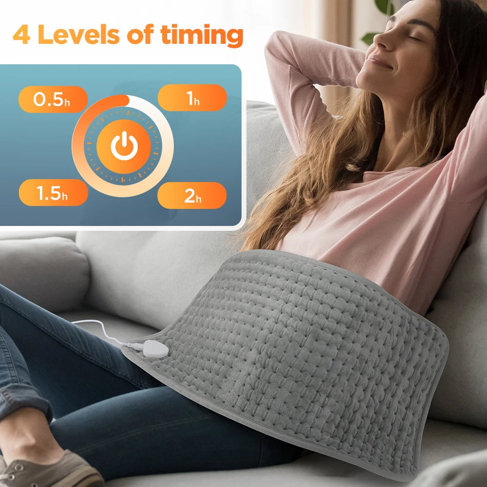 Electric Heating Pad for Body Pain Relief