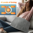 Electric Heating Pad with 10 Temperature Levels for Pain Relief