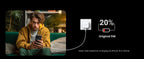 20W USB-C PD Fast Wall Charger for Smartphones