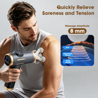 Portable Percussion Massage Gun for Deep Tissue Muscle Recovery