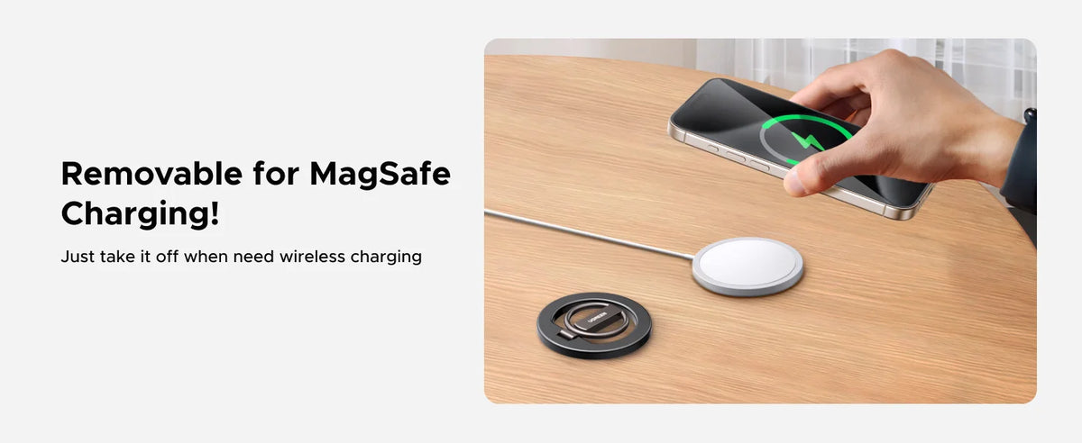 Magnetic Ring Phone Holder and Kickstand for MagSafe