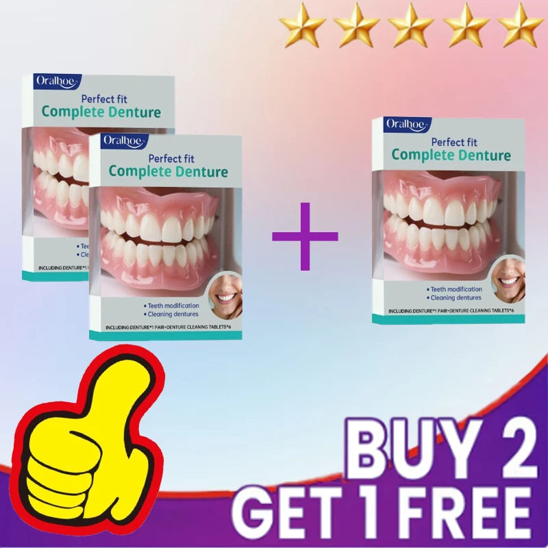 Realistic Silicone Cosmetic Teeth Veneers - 10