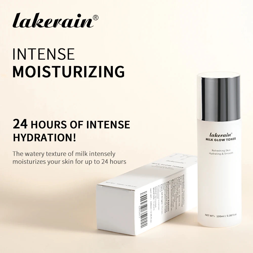 Hydrating Milk Glow Facial Toner for Brightening and Smooth Skin