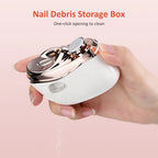 Electric Automatic Nail Trimmer and Polisher for Family