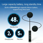 BT11 Bluetooth 5.0 Wireless Motorcycle Helmet Headset Hands-Free Kit