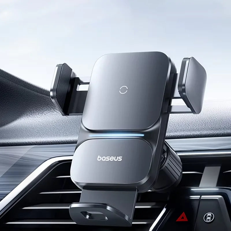 15W Fast Wireless Car Phone Charger with Automatic Clamp - 27