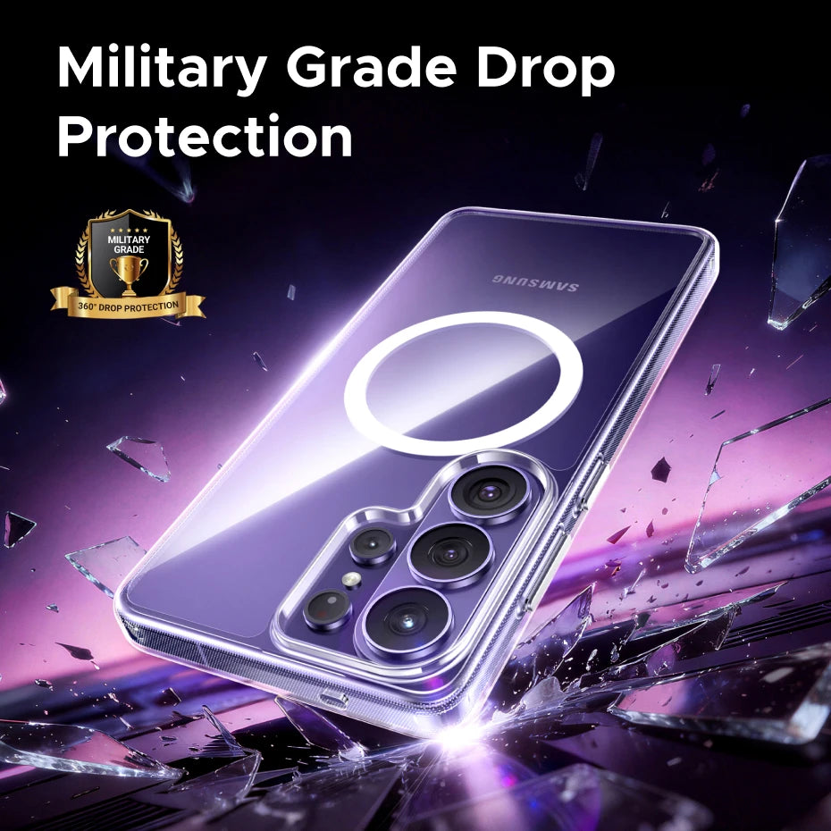 Magnetic Clear Case for Samsung Galaxy S26 Ultra - 10